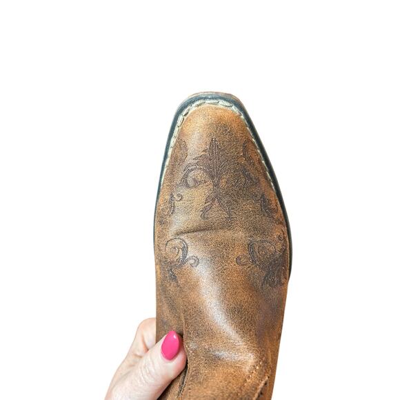 Roper Floral Embroidery Women's Boots - Size 6 - Picture 9 of 12